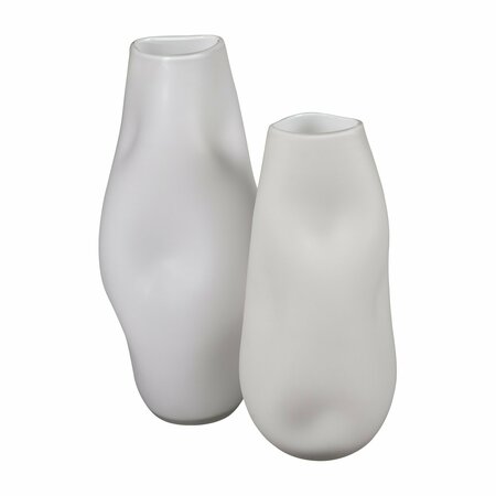 Elk Signature Dent Vase - Large White H0047-10985